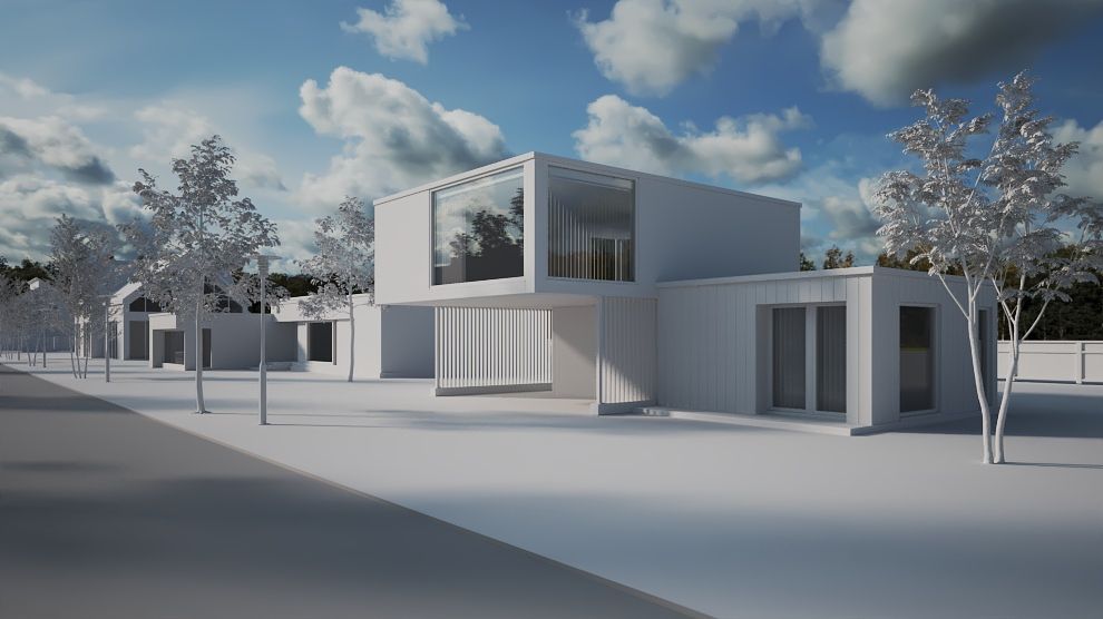 Rendu architecturale extérieur
