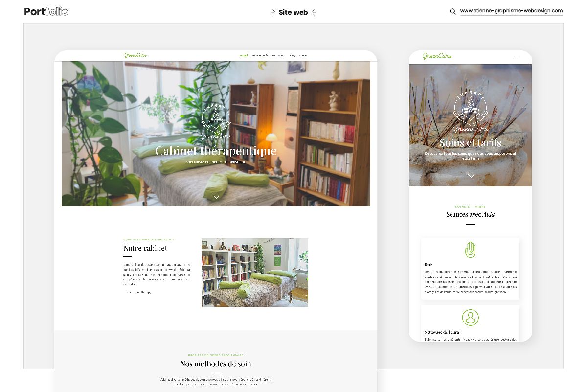 Portfolio - Site web
