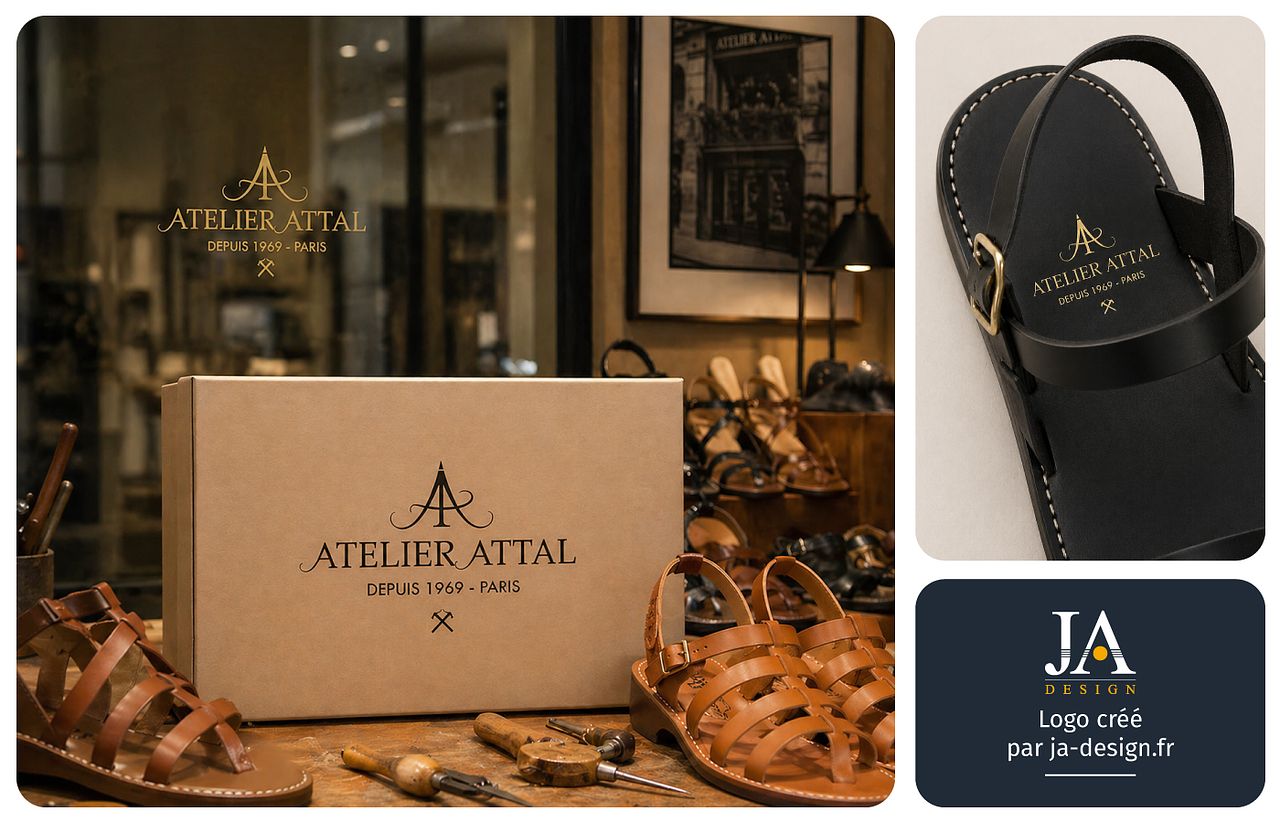 Création logo Atelier ATTAL - Chaussures