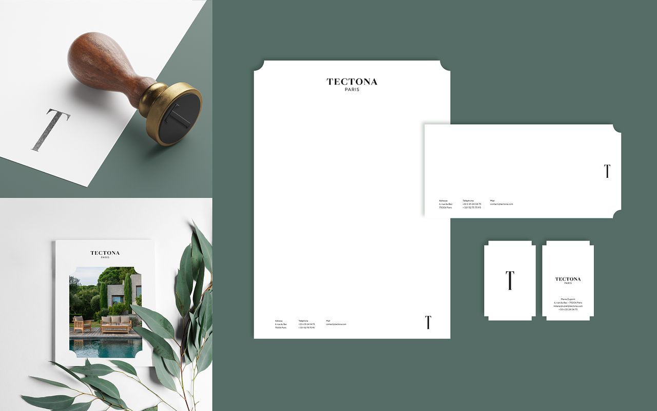 Identité visuelle Tectona