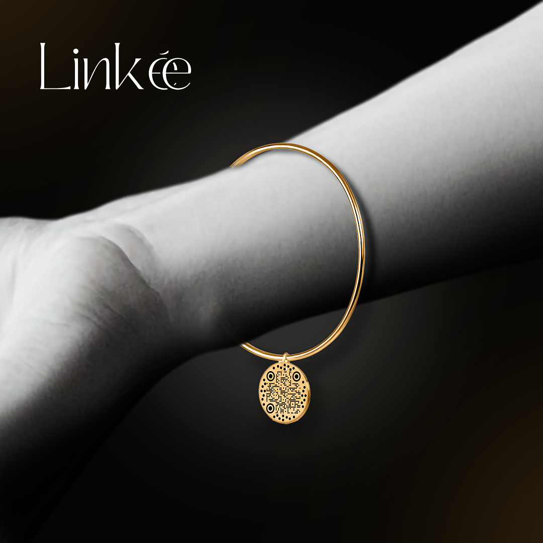 Visuel publicitaire – Bracelet Linkée