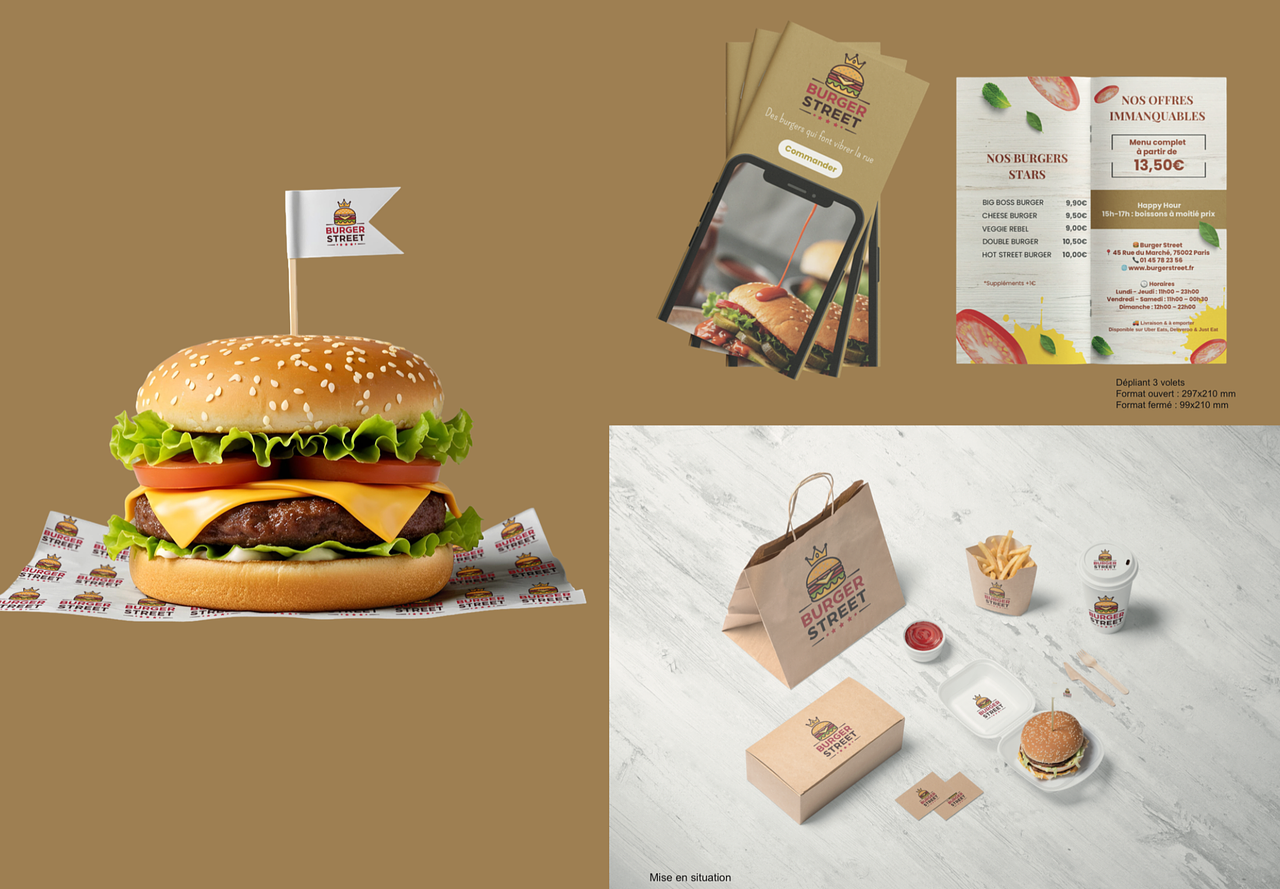Mockups - Burger Street