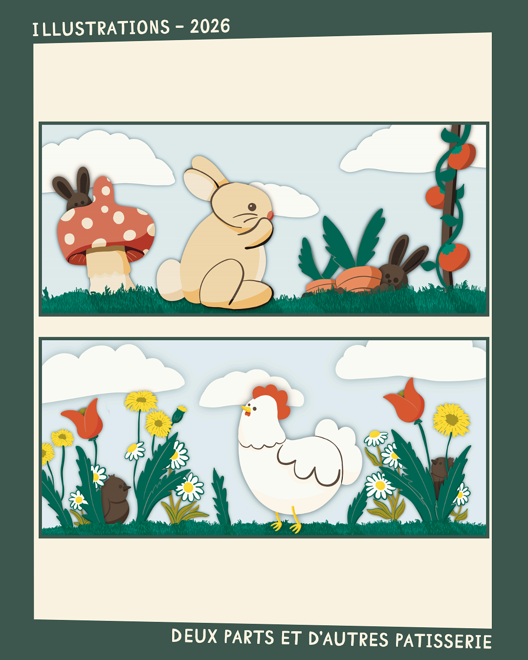 Easter at Deux Parts et d'Autres