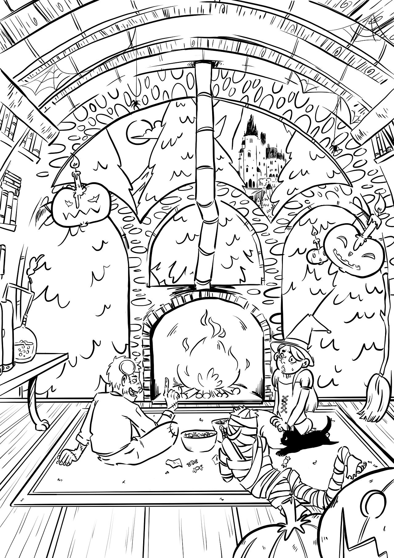 Coloriage Halloween