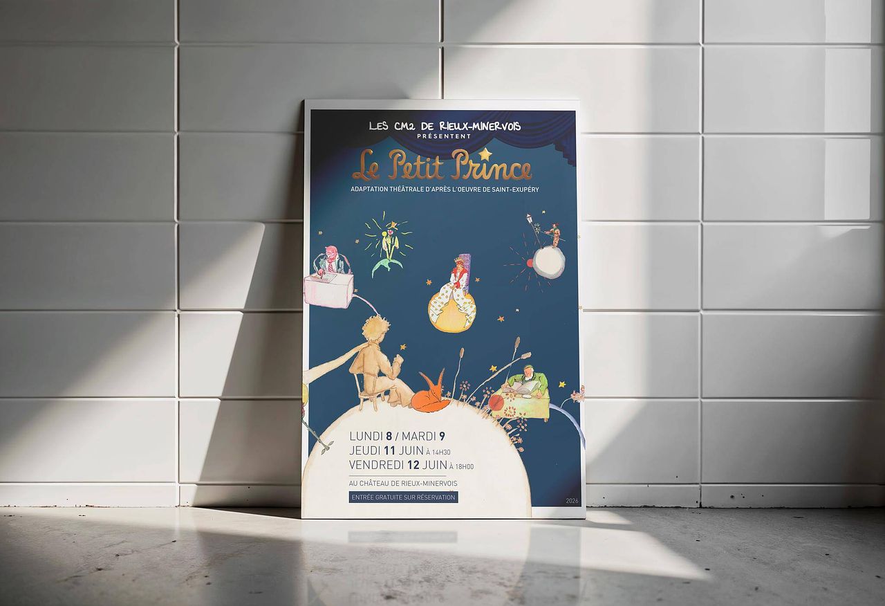Affiche - Le Petit Prince (Ecole)