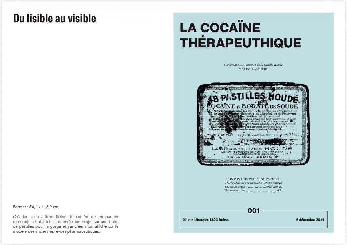 Affiche fictive conférence