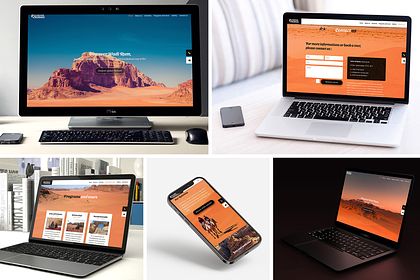 Site internet pour agence de voyage