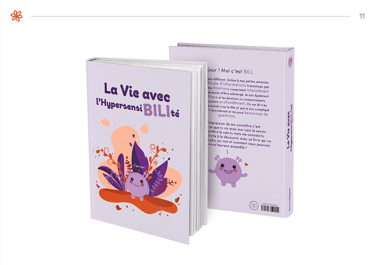 Livre illustré sur l'hypersensibilité
