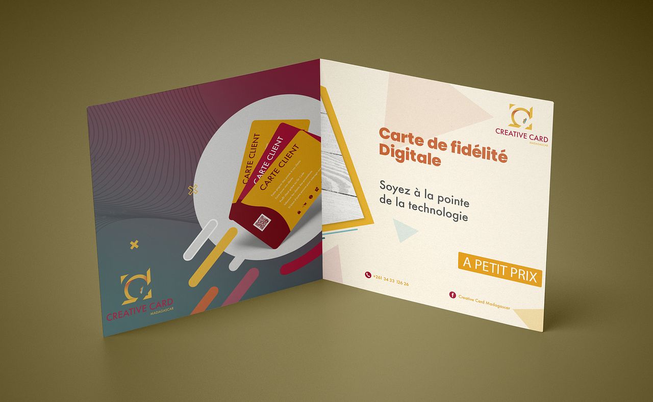 MOCKUP CARTE DE FIDELITE