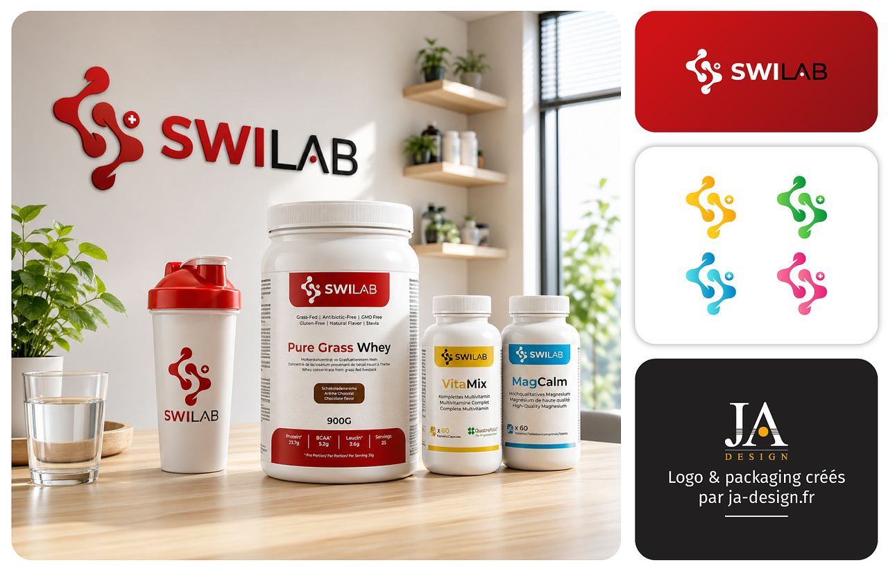 Logo & Packaging SwiLab