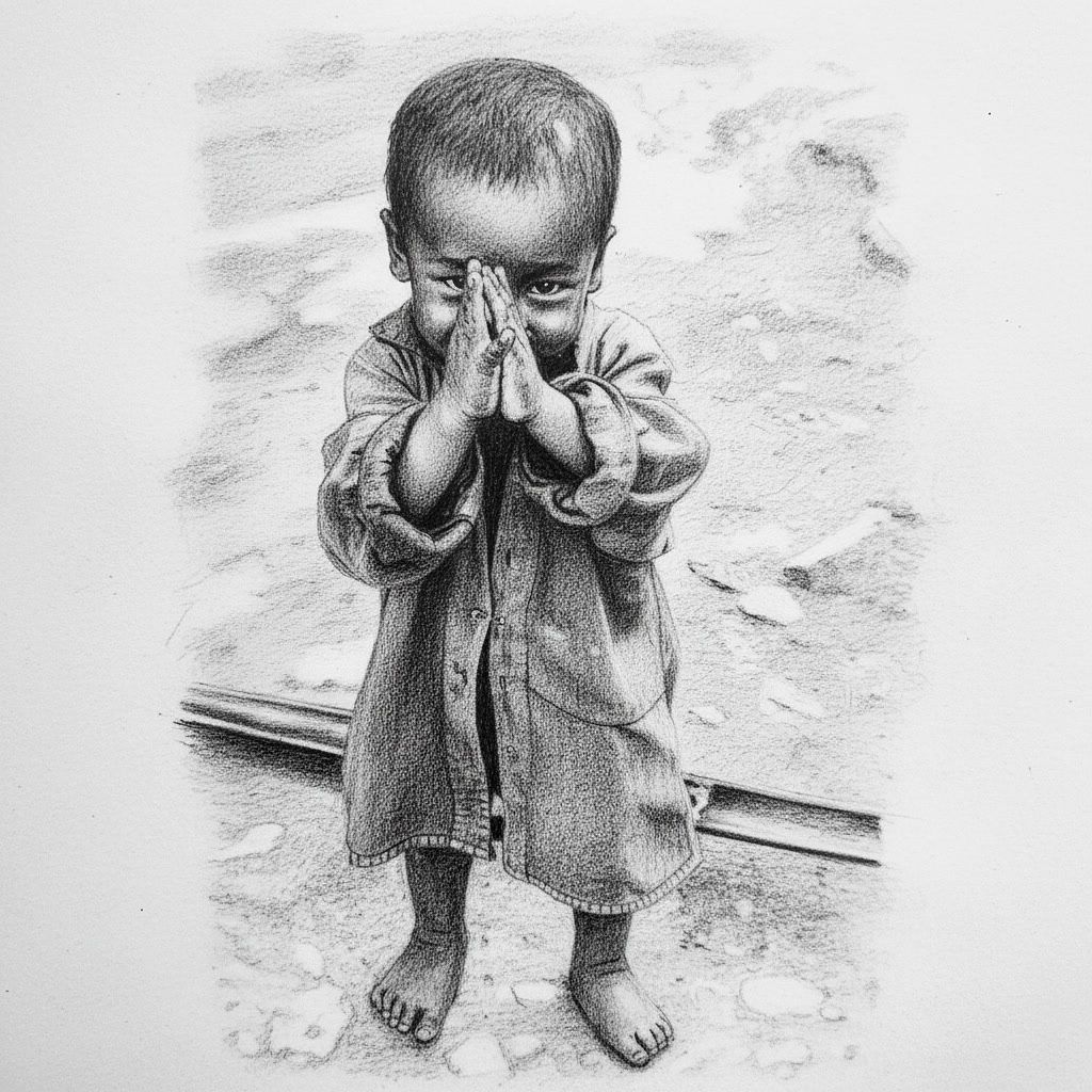 Enfants pauvre