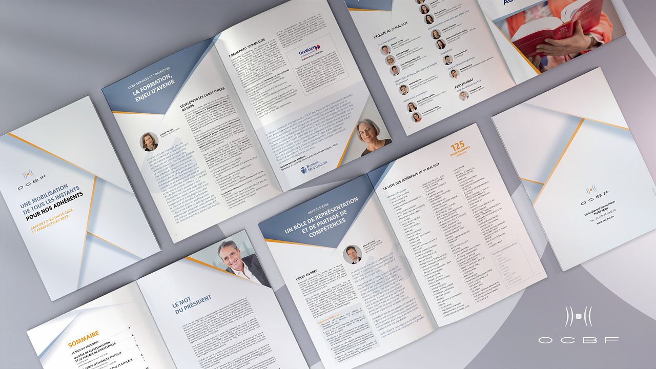 Rapport annuel OCBF
