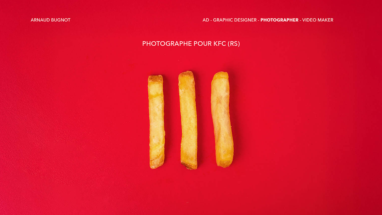 PHOTOGRAPHE KFC