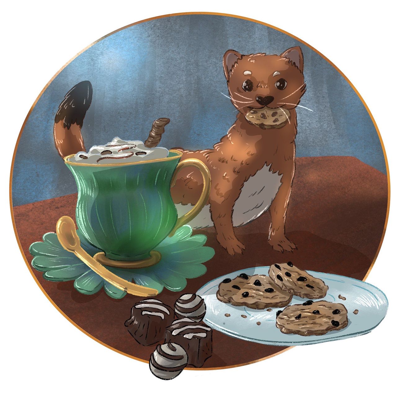 Illustration hermine