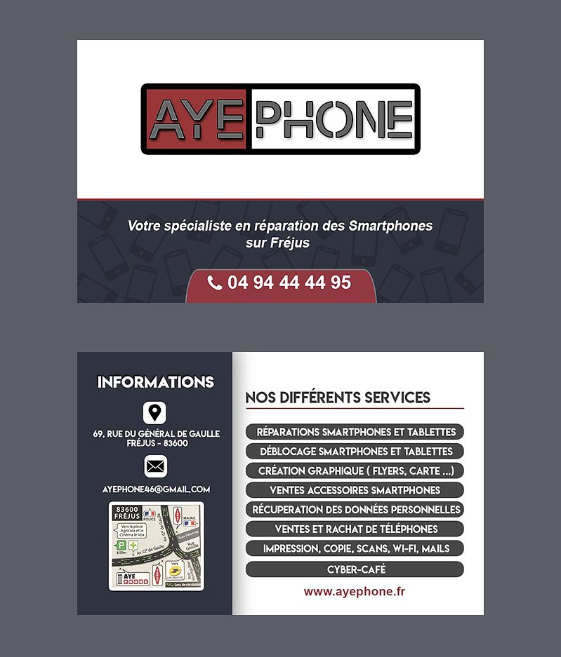 Carte de visite : AyePhone
