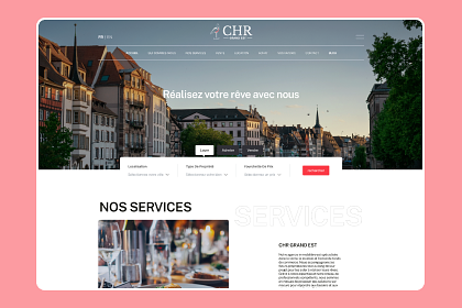 Site web Chr Grand Est