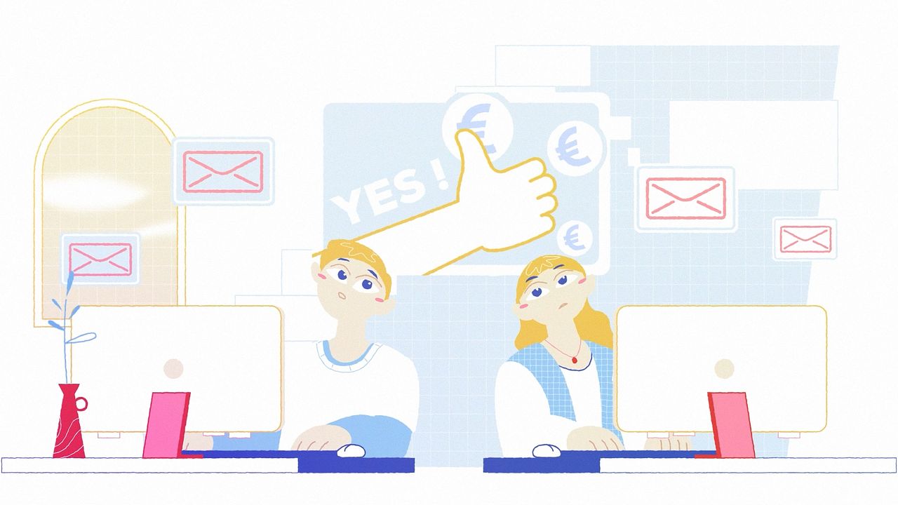 NEW CUSTOMER ! [character animation]