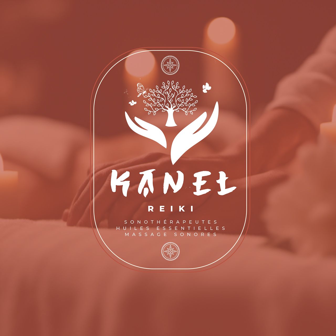 Logo entreprise massage Réki