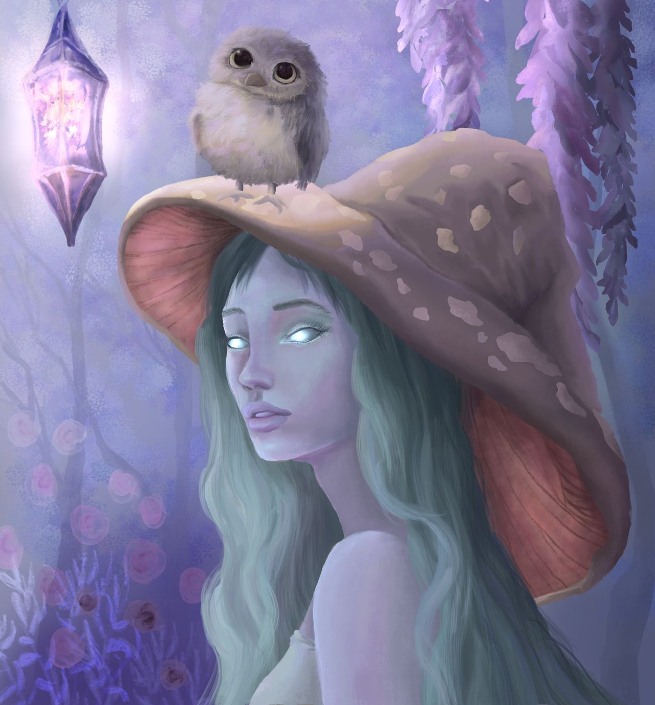 Mushroom girl