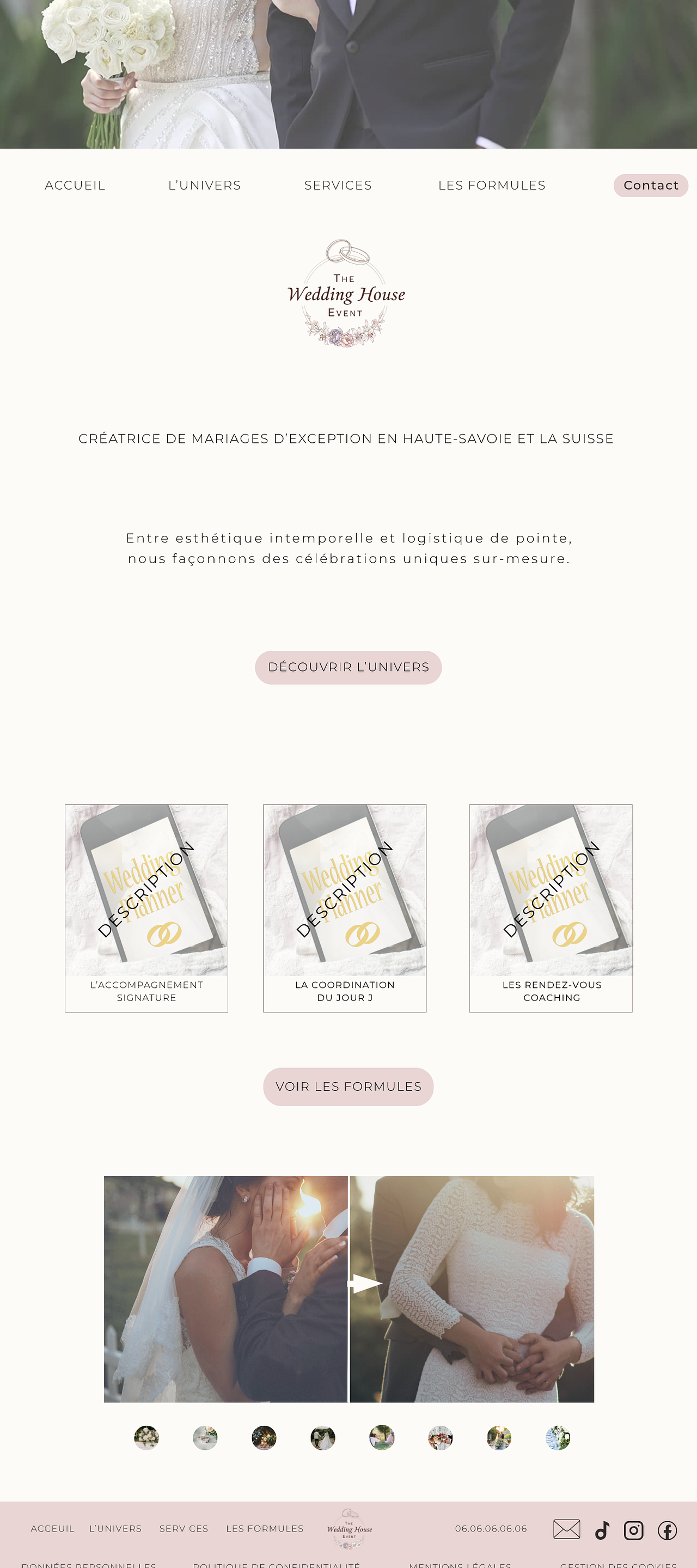 Site web weeding planer