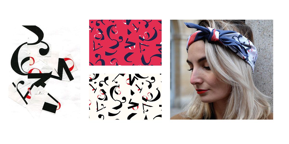 Création de motif à partir d'un collage