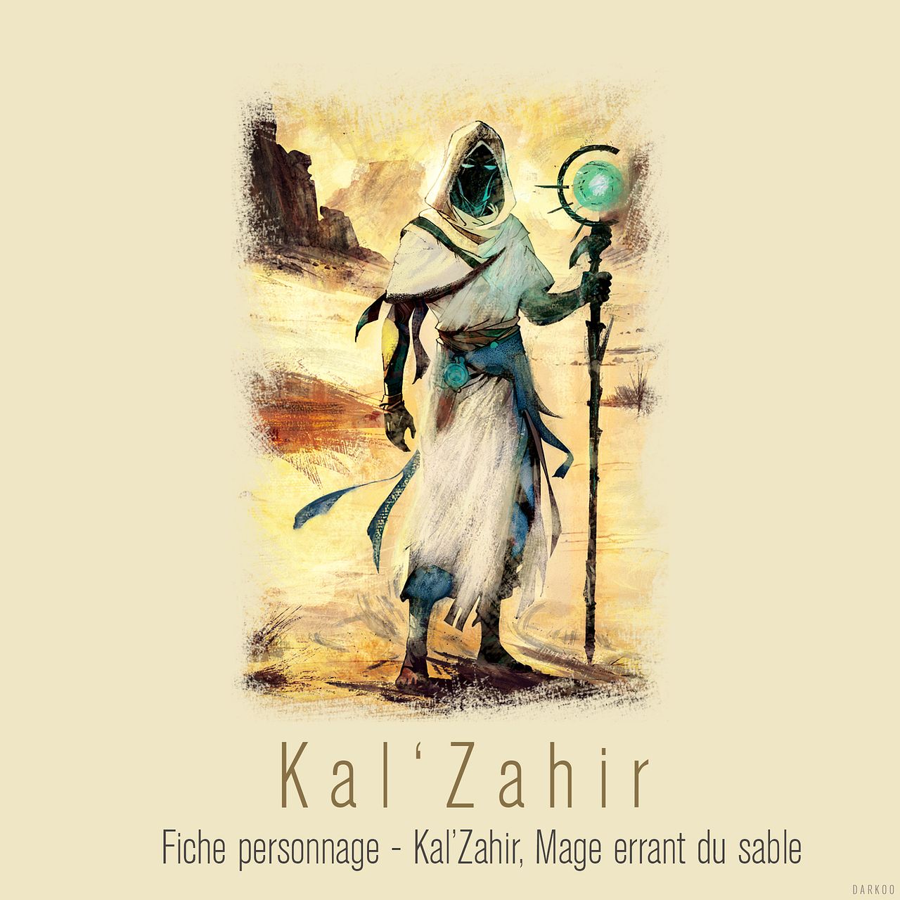 Kal’Zahir - Mage errant du sable