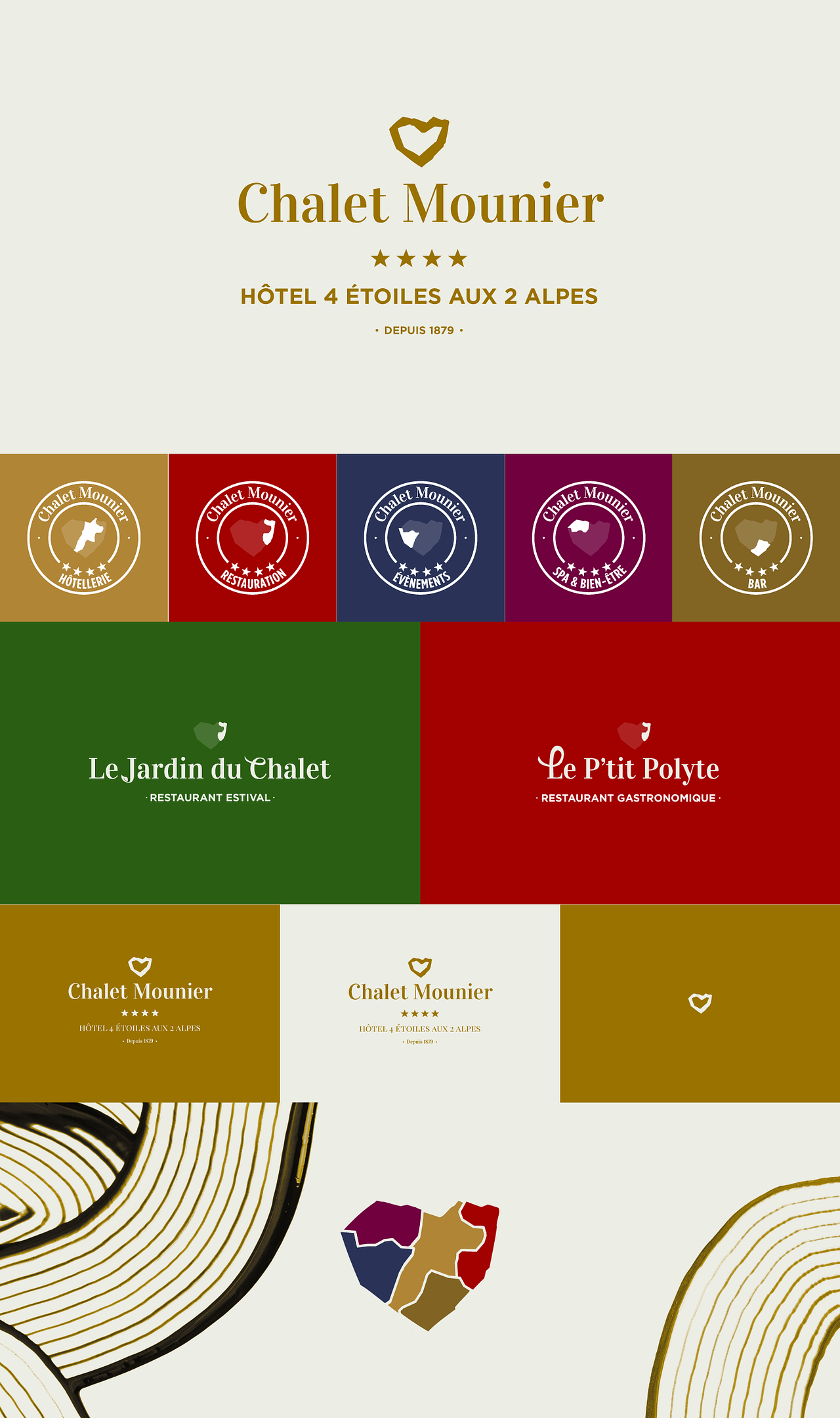 Branding - Chalet Mounier