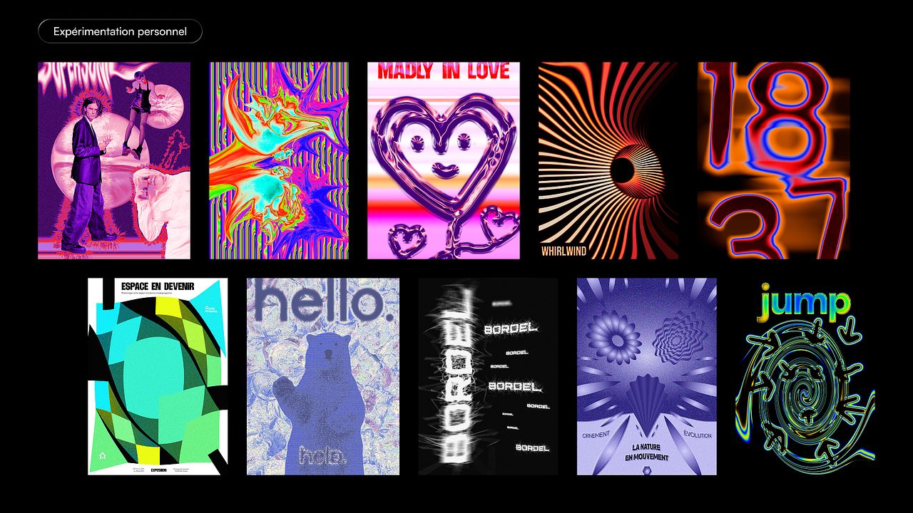 Affiches personnelles