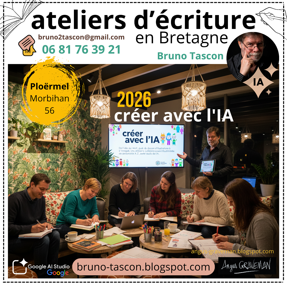 ❤ "créer avec l'IA" en 2026 dans le Morbihan à Plo