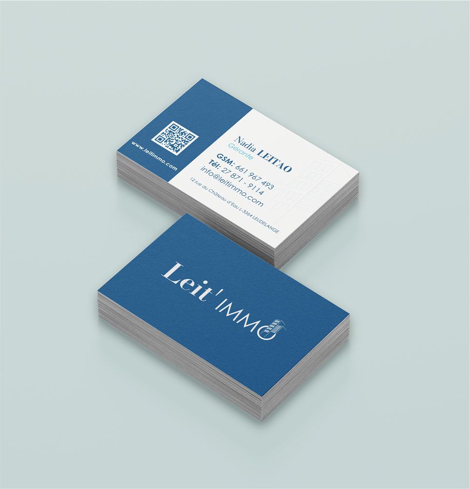 Carte de visite Leit’Immo