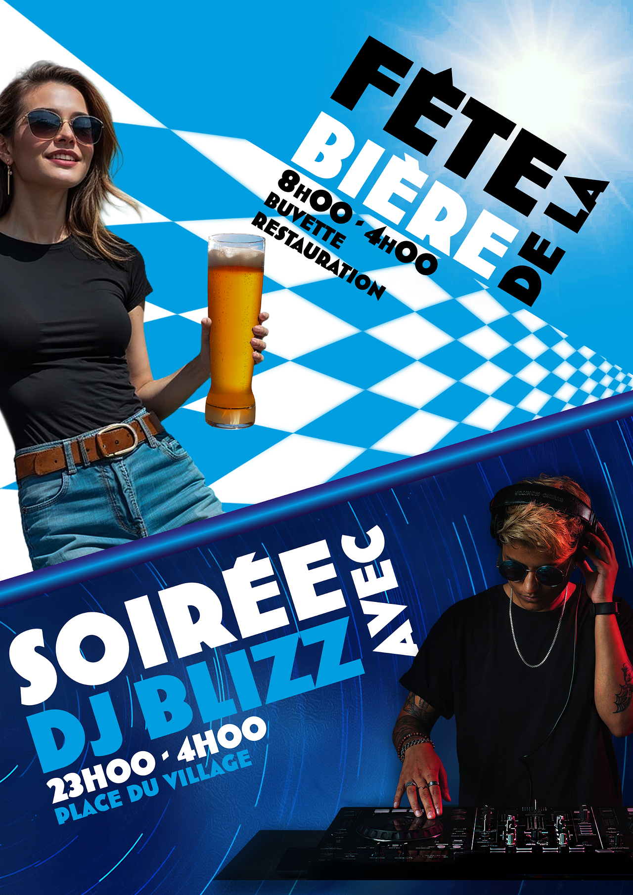 Affiche Fête de la Bière