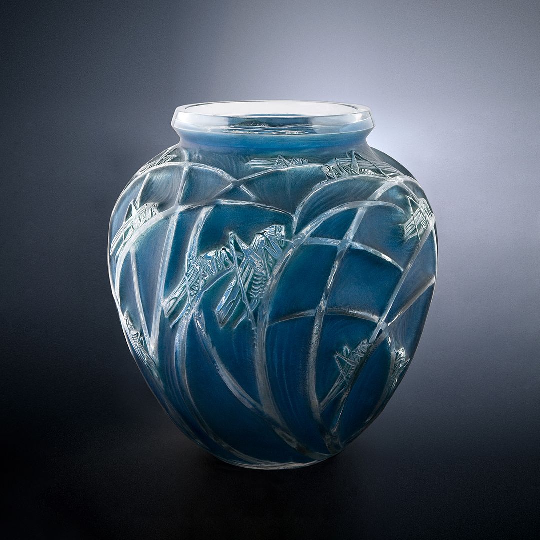 Retouche photo d’œuvres en verrerie – fond unique