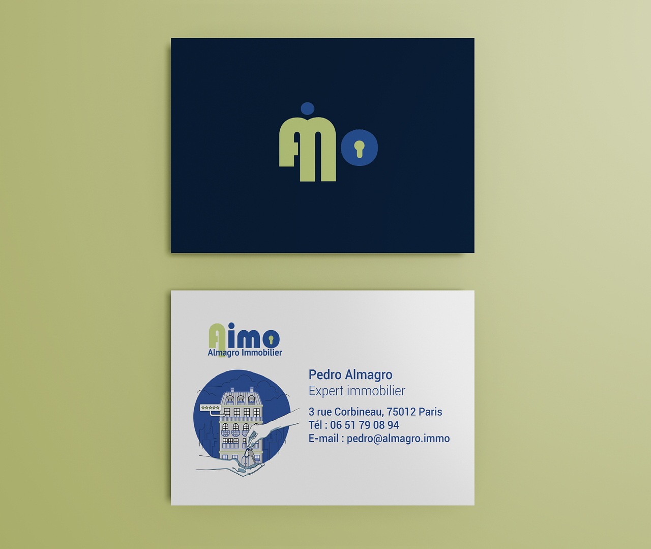 Carte de visite - Logo - Illustration