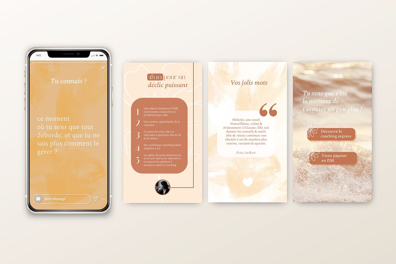 Story instagram pour vendre une offre