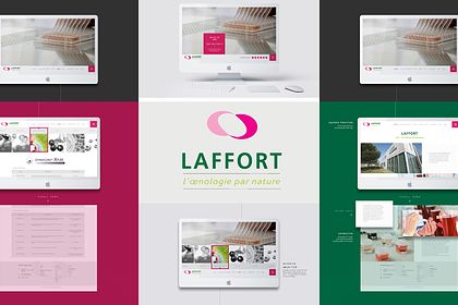 Laffort Œnologie |  Webdesign