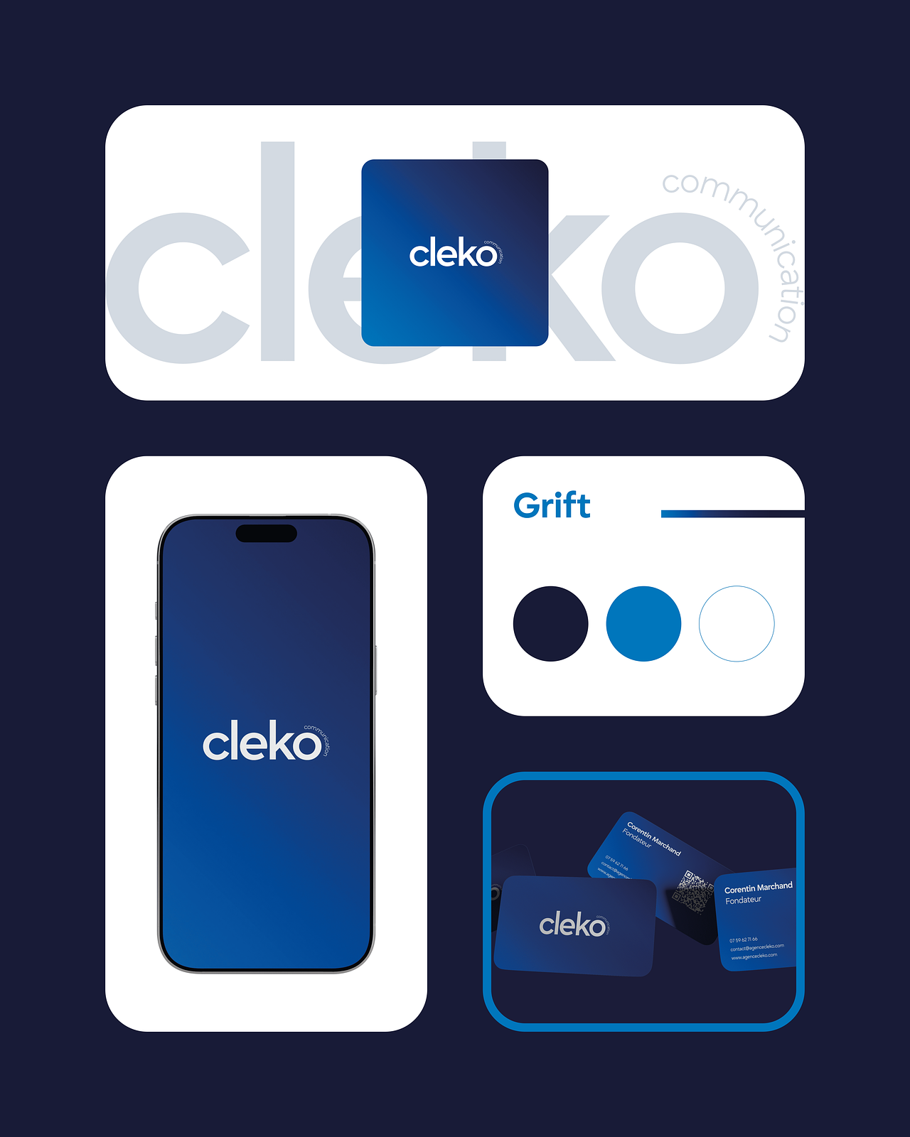 Agence Cleko - identité visuelle