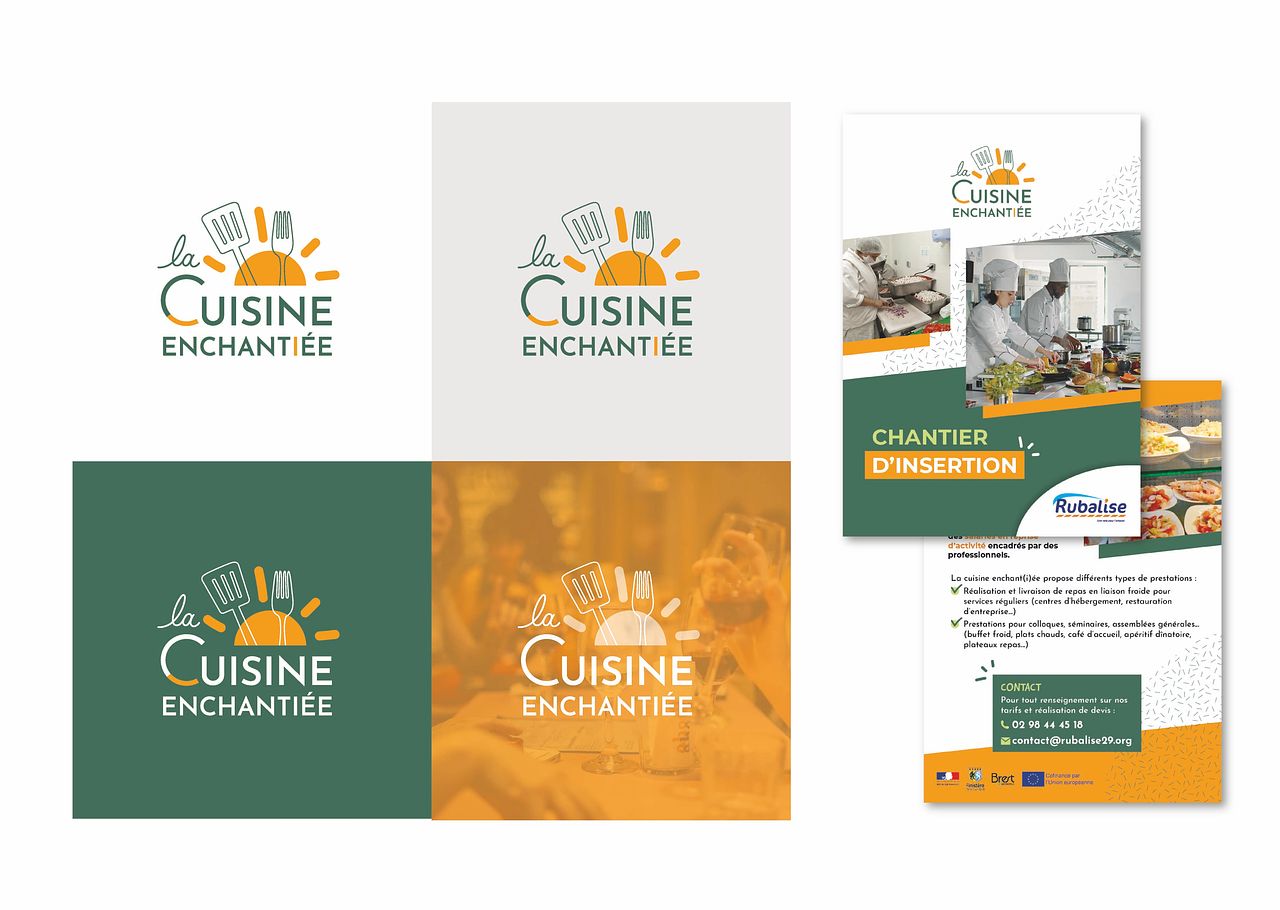 Identité visuelle La Cuisine Enchantiée