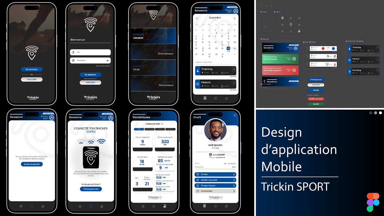 UX/UI Design d'app mobile