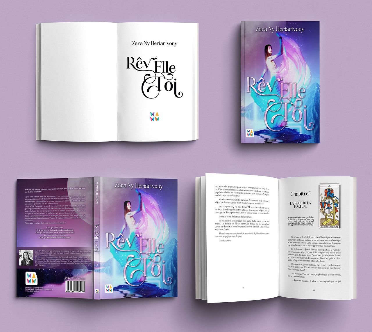 Couverture et Mise en page Roman