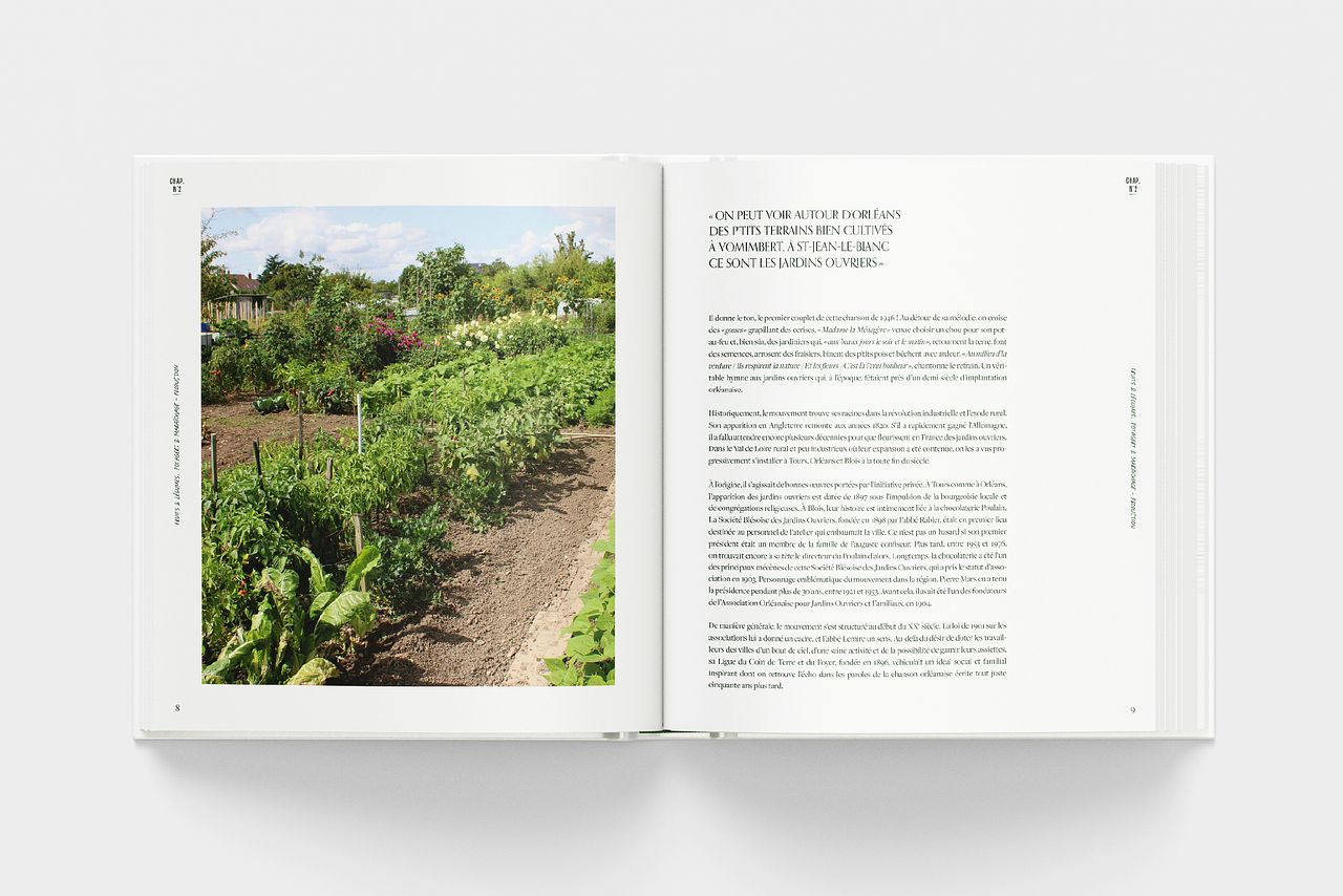 Livre - Gastronomie du jardin de la france