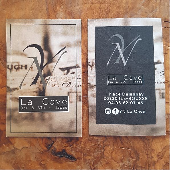 Cartes de visites "la Cave"