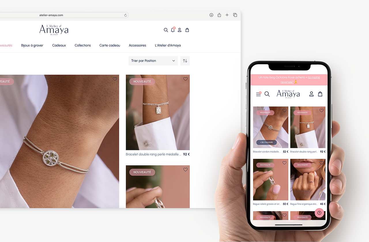 Boutique en ligne artisanale