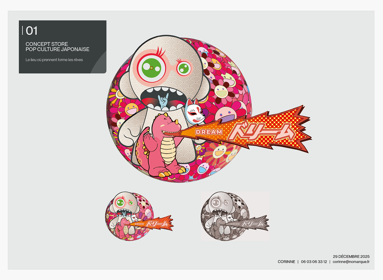 Logo concept store japonais