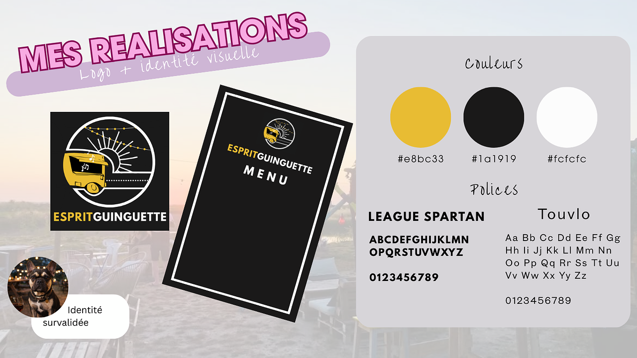 Logo et identité visuelle Guinguette