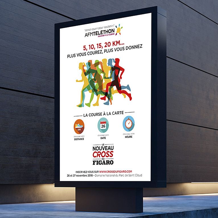 Affiche et annonce presse pour le Cross du Fiagro