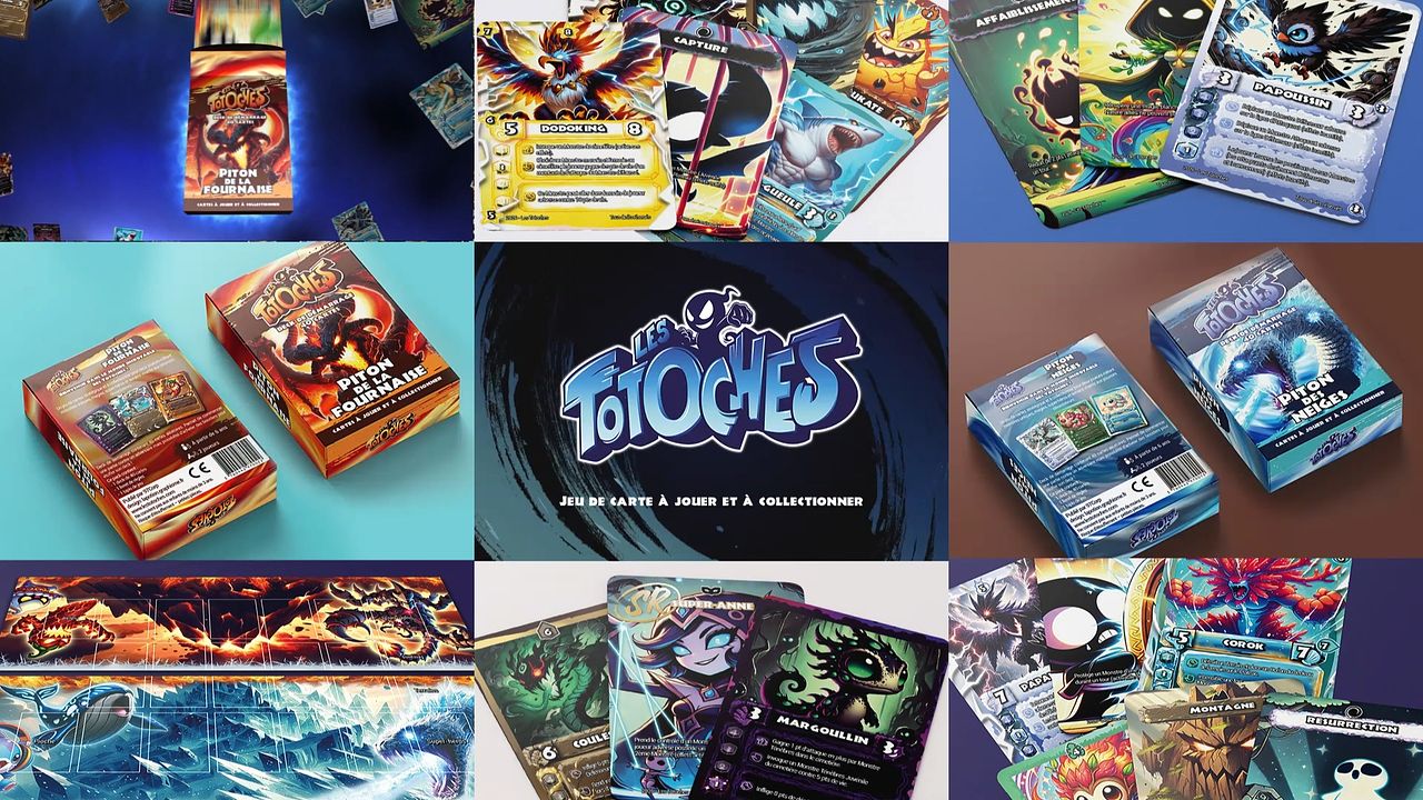 Les Totoches I Jeu de cartes à collectionner