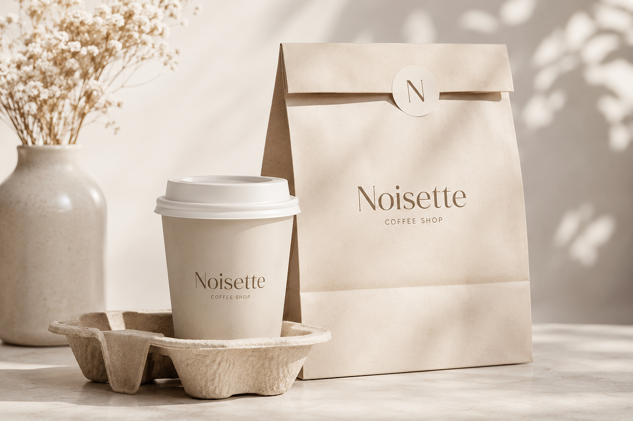 Packaging Café Noisette