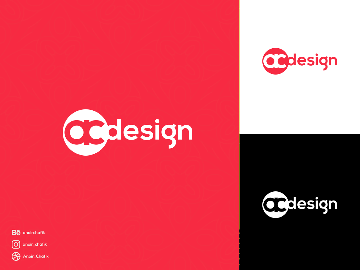 Logo AC DESIGN By Anoir Chafik