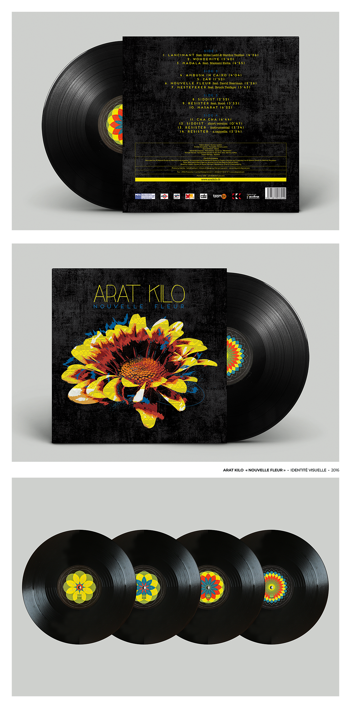 ALBUM ARART KILO "NOUVELLE FLEUR"