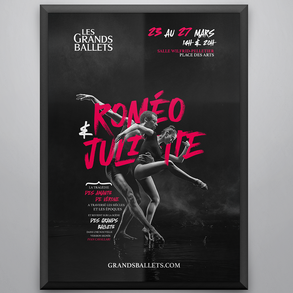 Affiche Grands Ballets